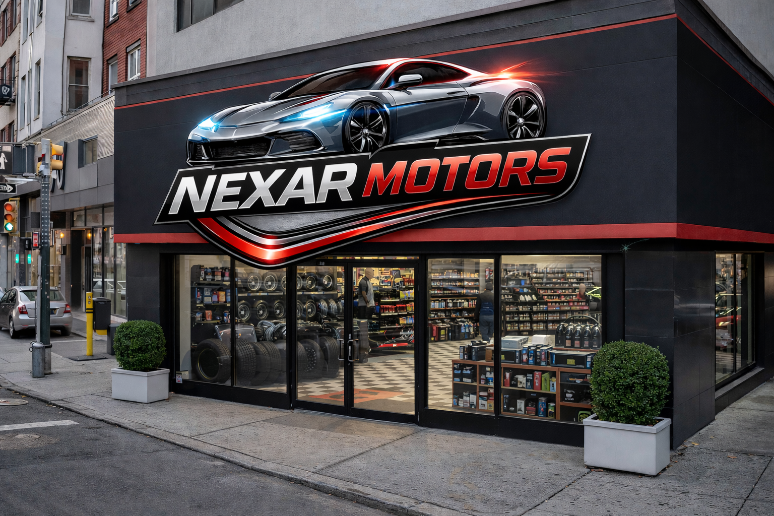 Loja Nexar Motors — acessórios automotivos